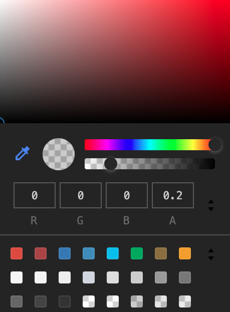 Box shadow color tools.